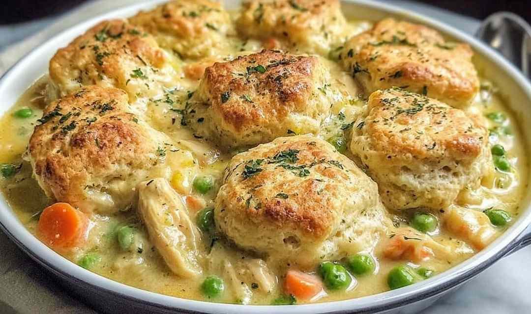 Red Lobster Biscuit Chicken Pot Pie