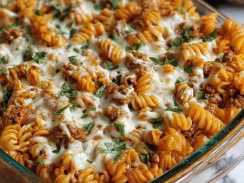 Cottage Cheese Protein Pasta Bake