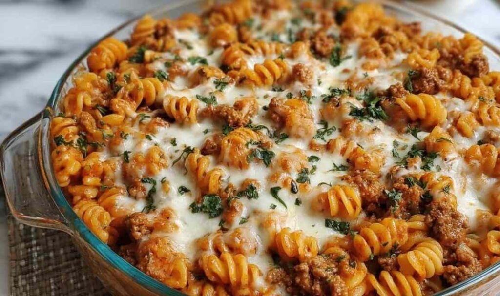 Cottage Cheese Protein Pasta Bake