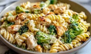 Creamy Rotisserie Chicken Broccoli Pasta Creamy Rotisserie Chicken Broccoli Pasta