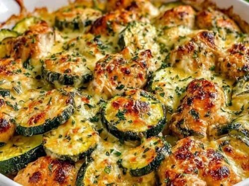 Easy Chicken Zucchini Bake