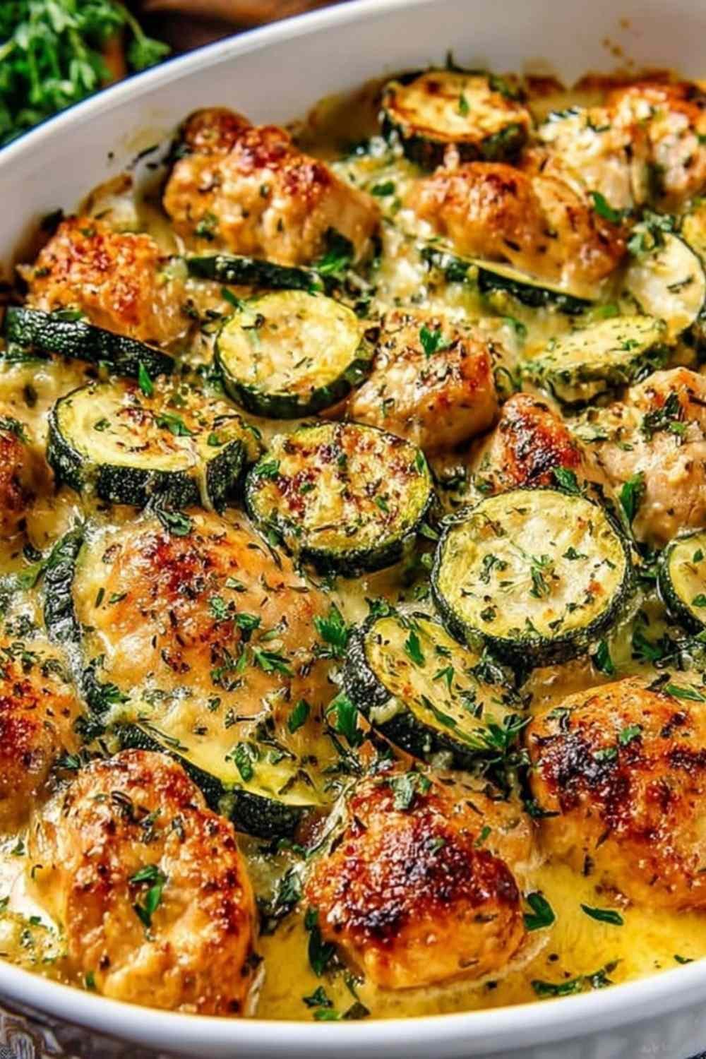 Easy Chicken Zucchini Bake