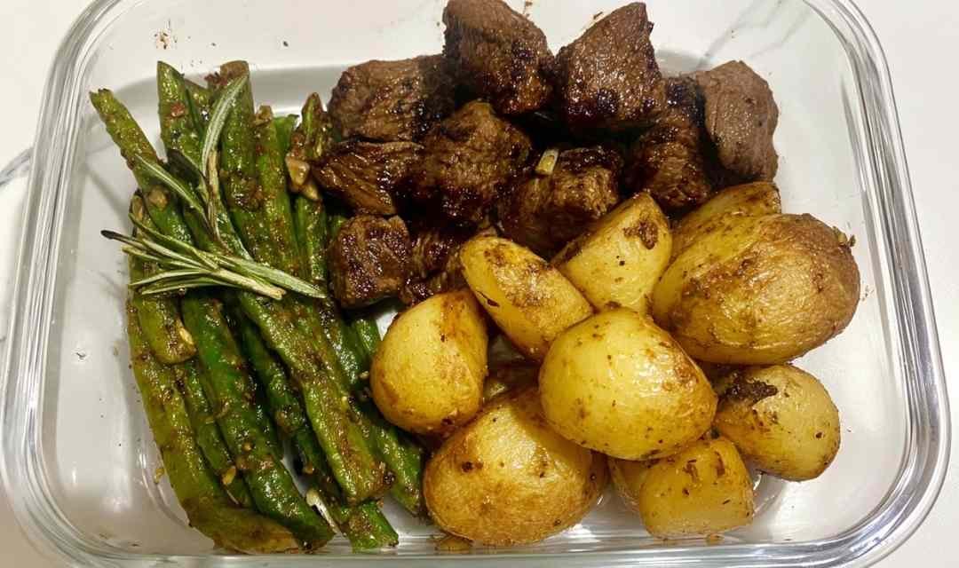 Garlic Balsamic Steak Bites