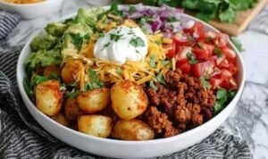 Loaded Potato Taco Bowl Loaded Potato Taco Bowl