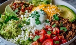 Low Carb Burrito Bowl Low Carb Burrito Bowl