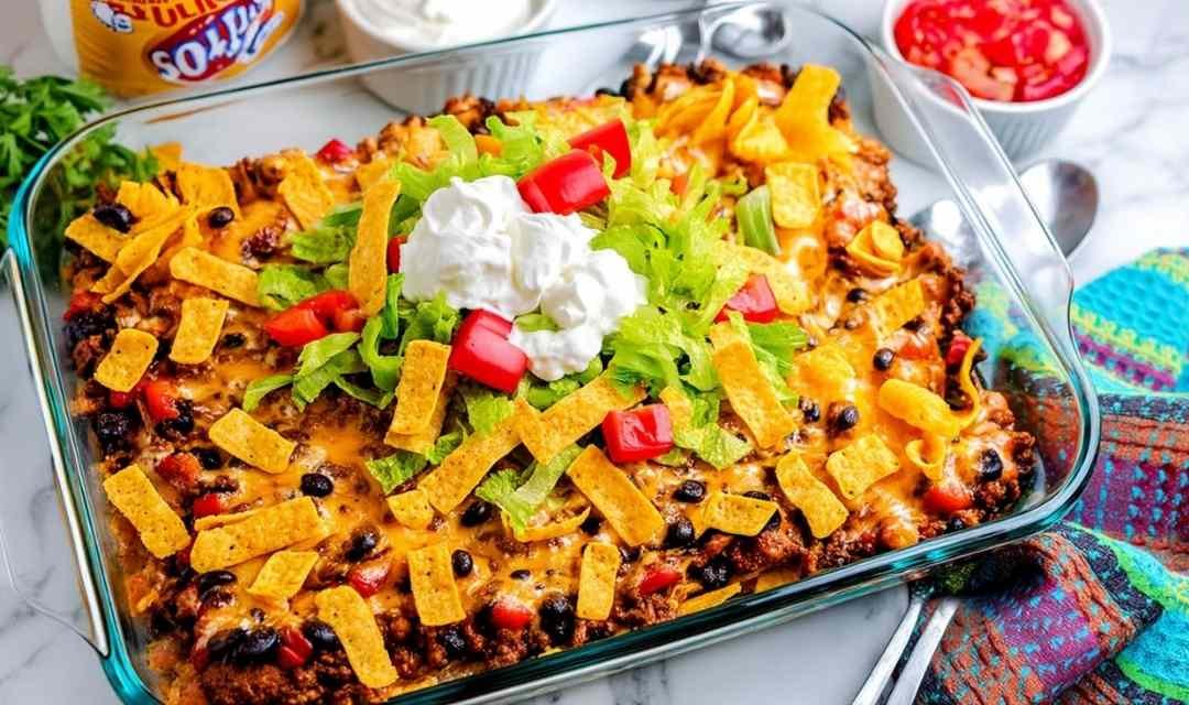 Walking Taco Casserole
