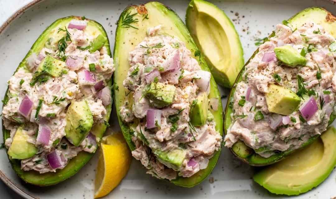 Avocado Tuna Salad Boats