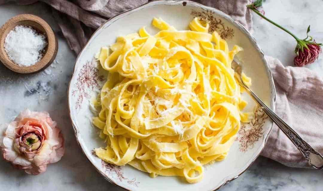 Homemade Keto Egg Noodles with Almond Flour