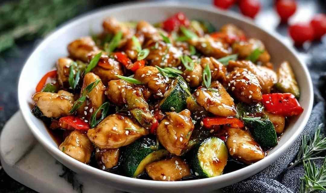 Honey Garlic Chicken Stir Fry