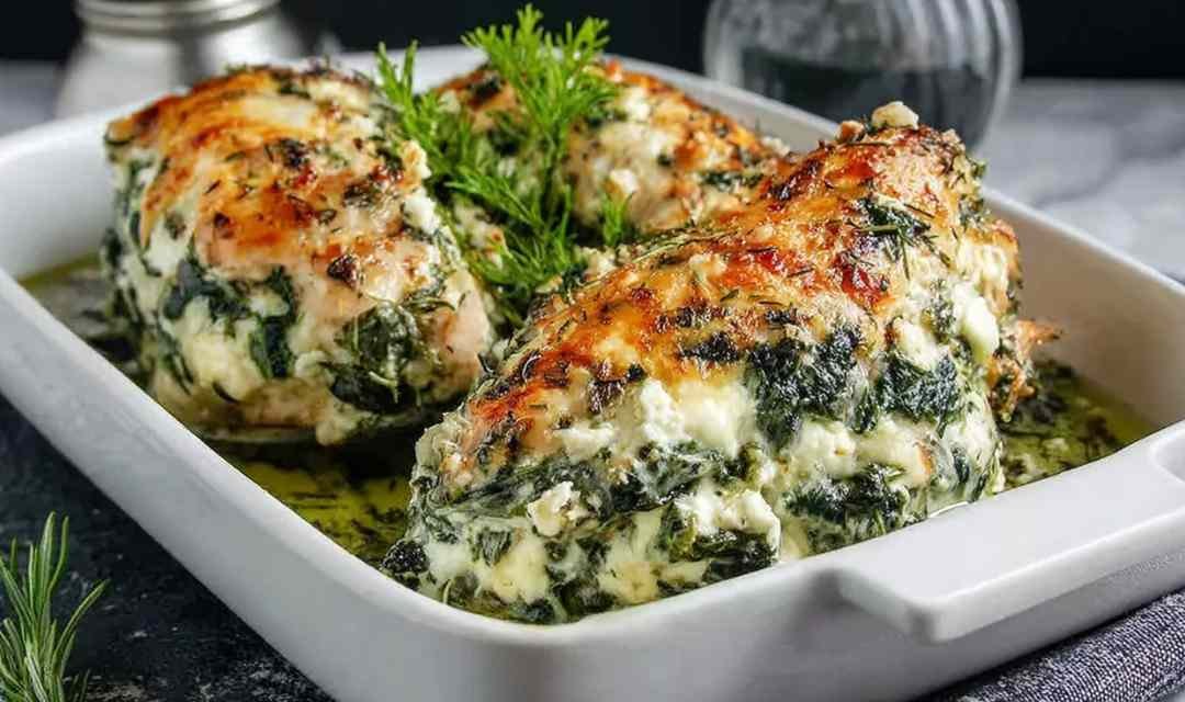 Spinach and Feta Baked Chicken