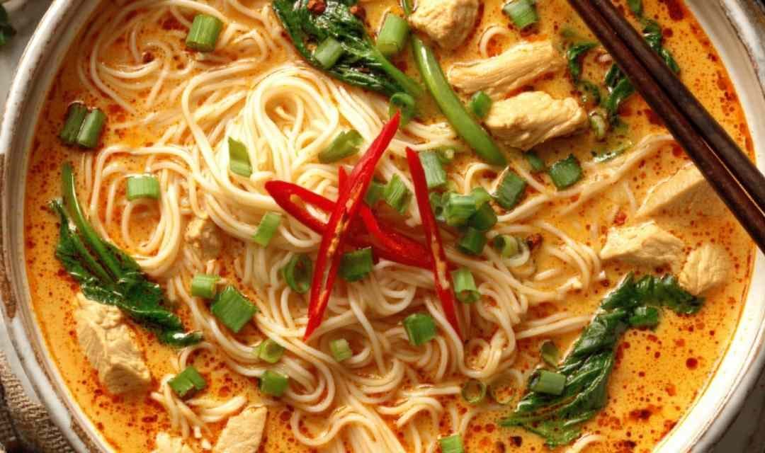 Thai Red Curry Noodle Soup